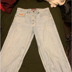 Empyres skate jeans.